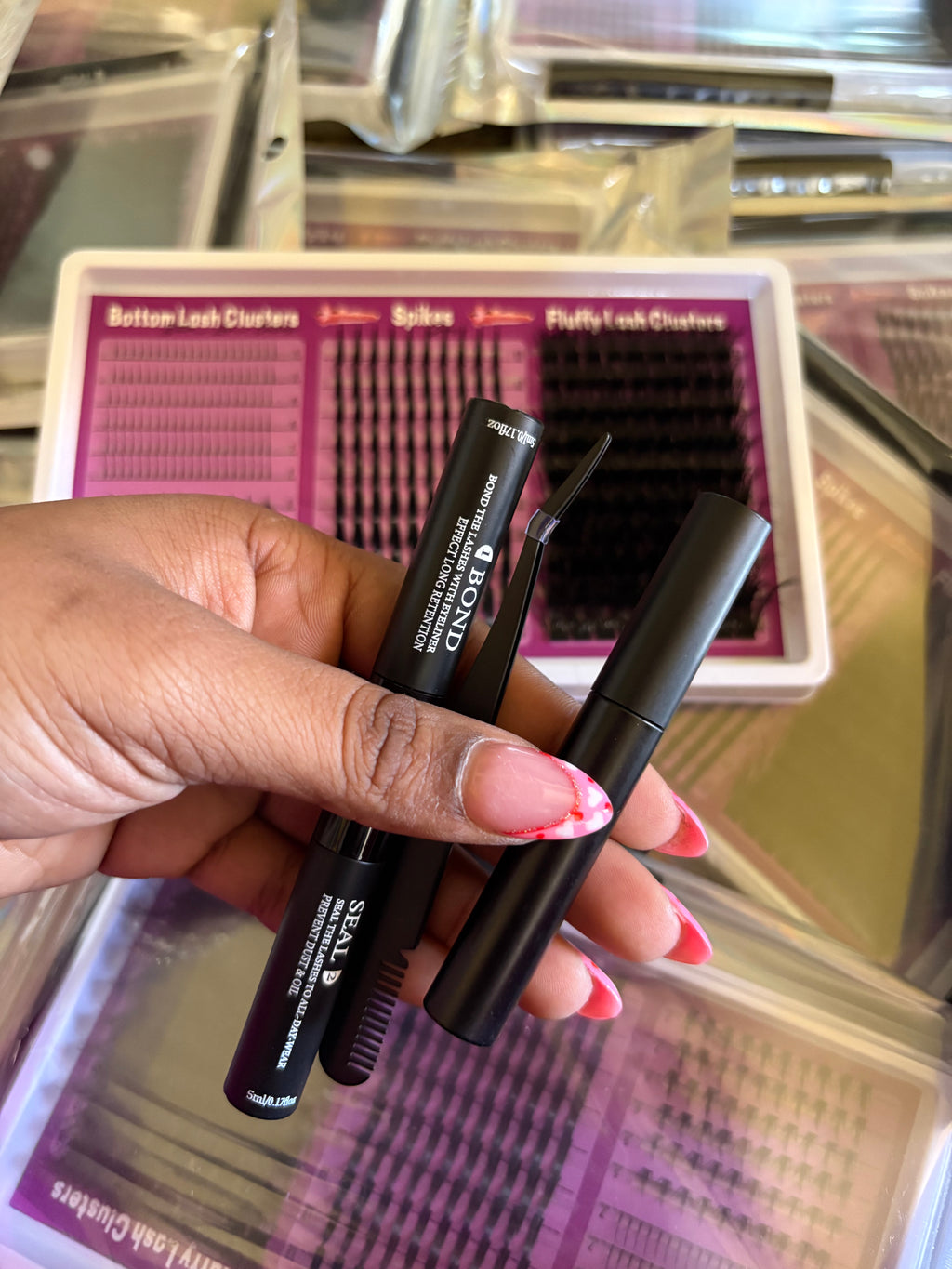 All-In-One Lash Cluster Tray