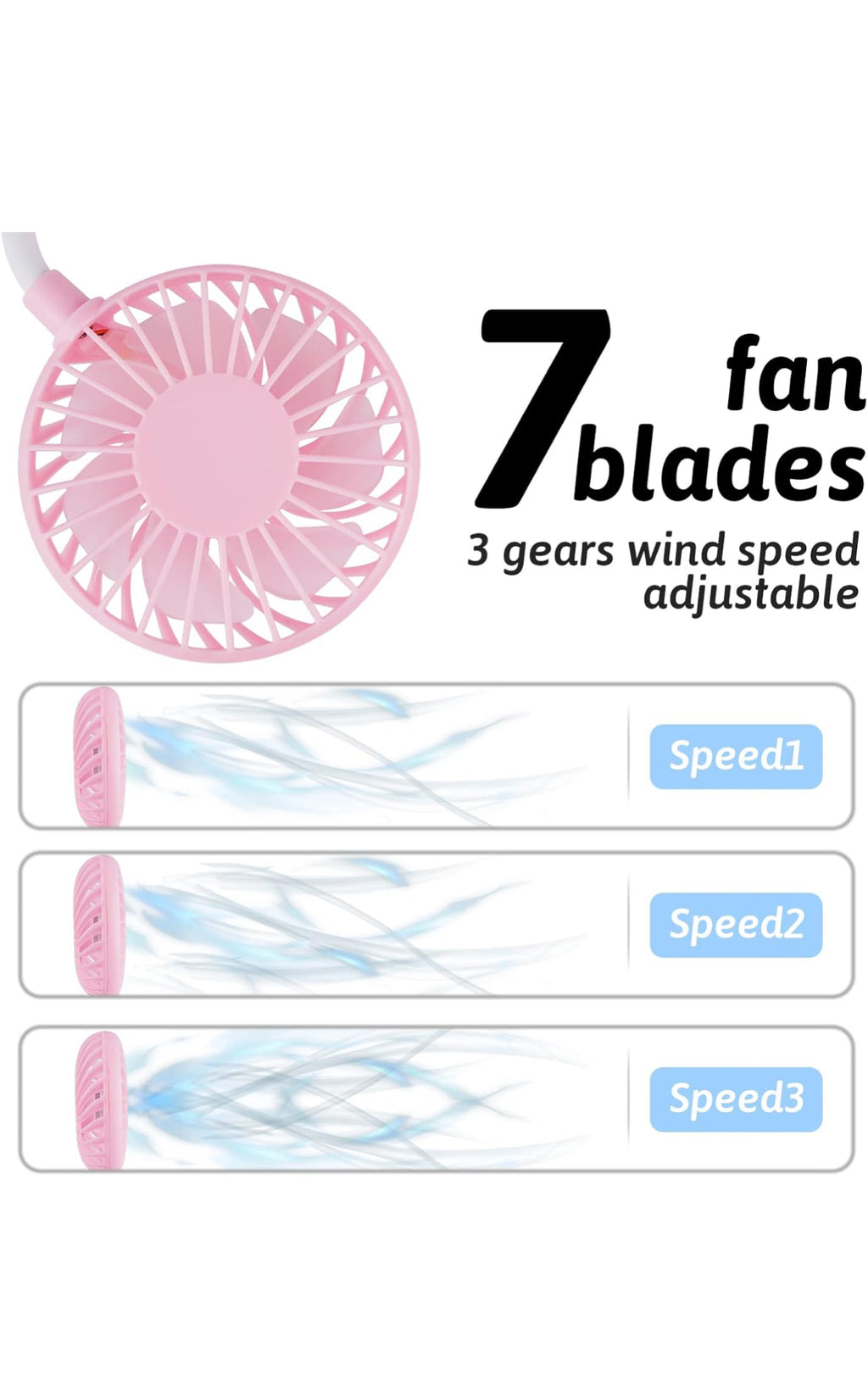 Portable Neck Fan