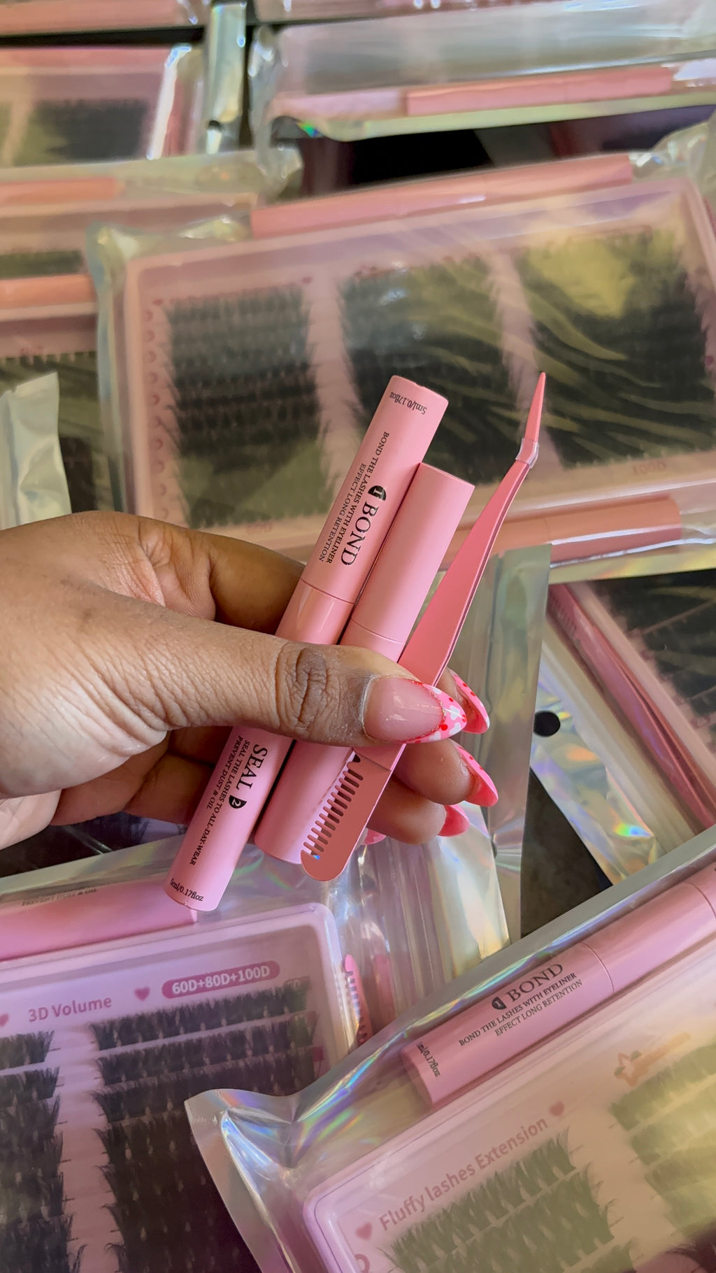 Fluffy Lash Cluster Tray