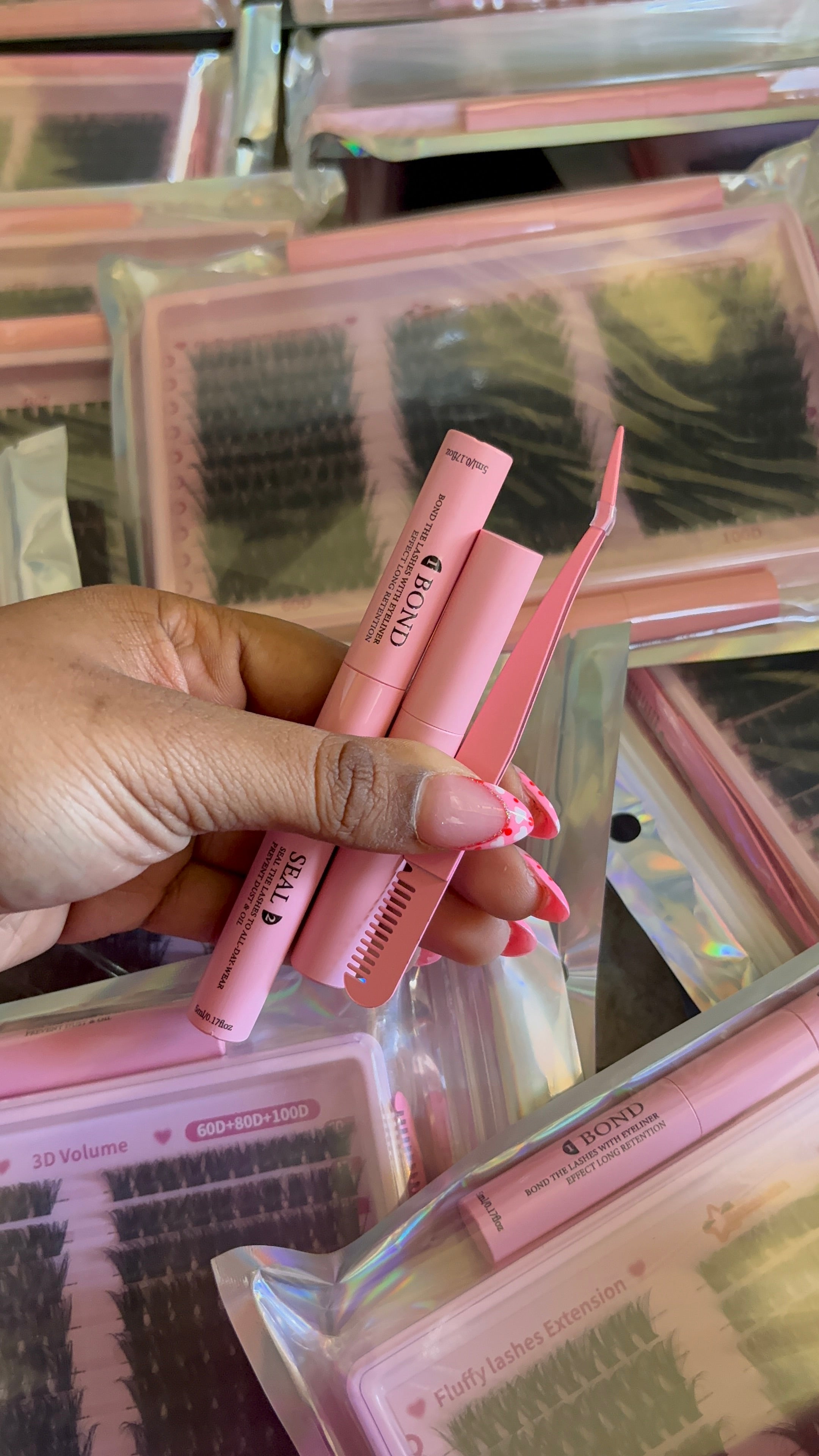 Fluffy Lash Cluster Tray