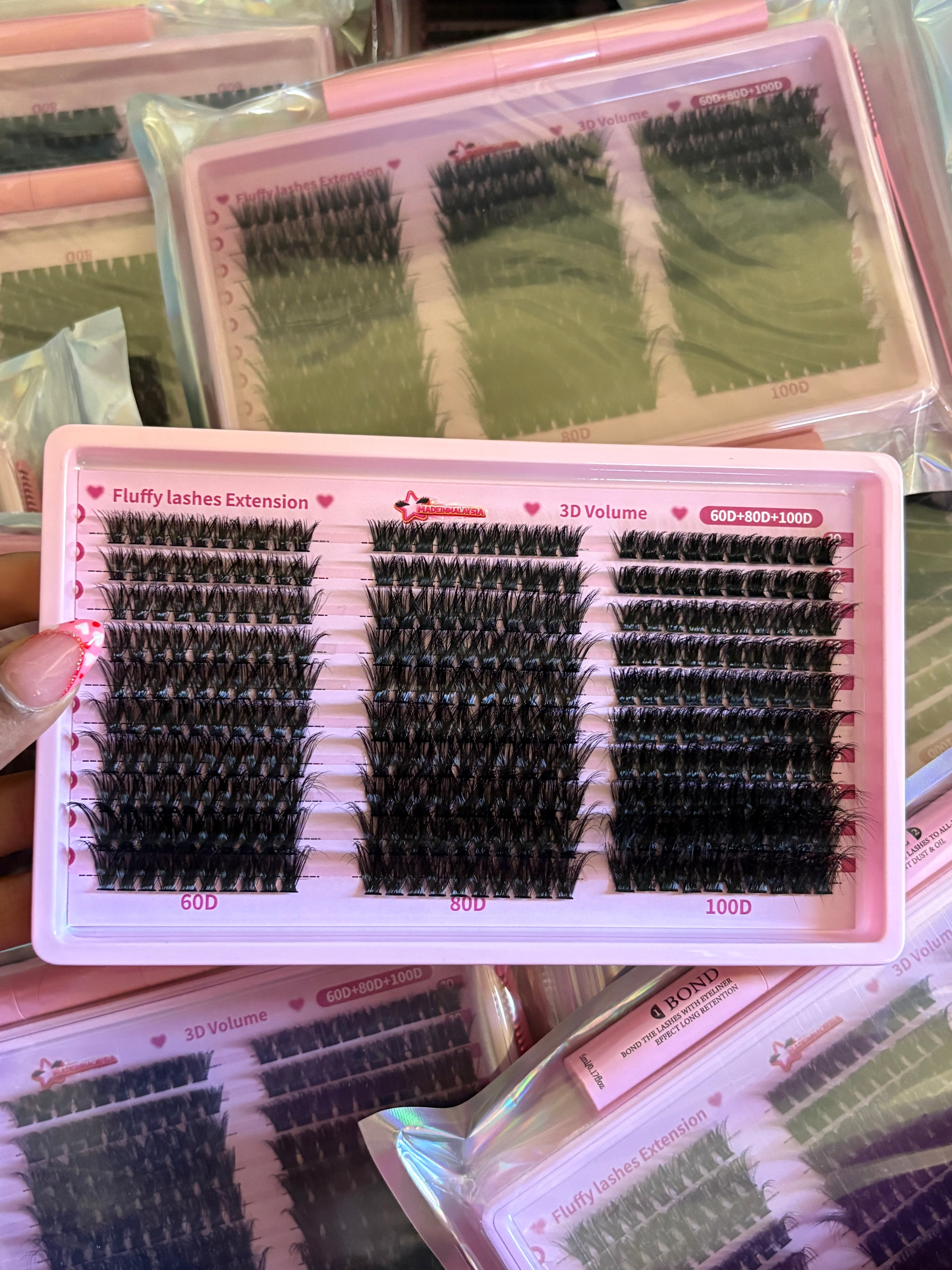 Fluffy Lash Cluster Tray
