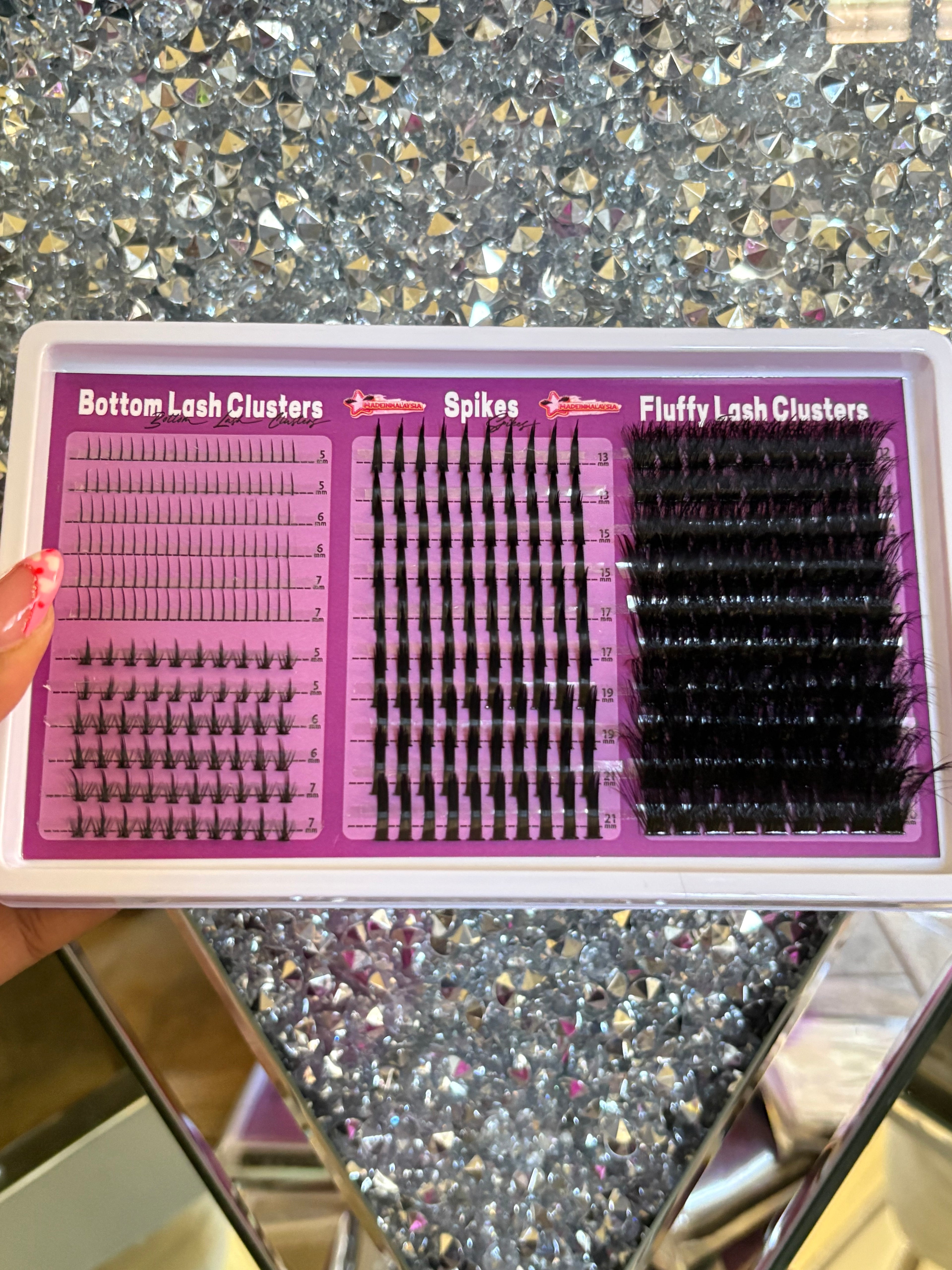 All-In-One Lash Cluster Tray