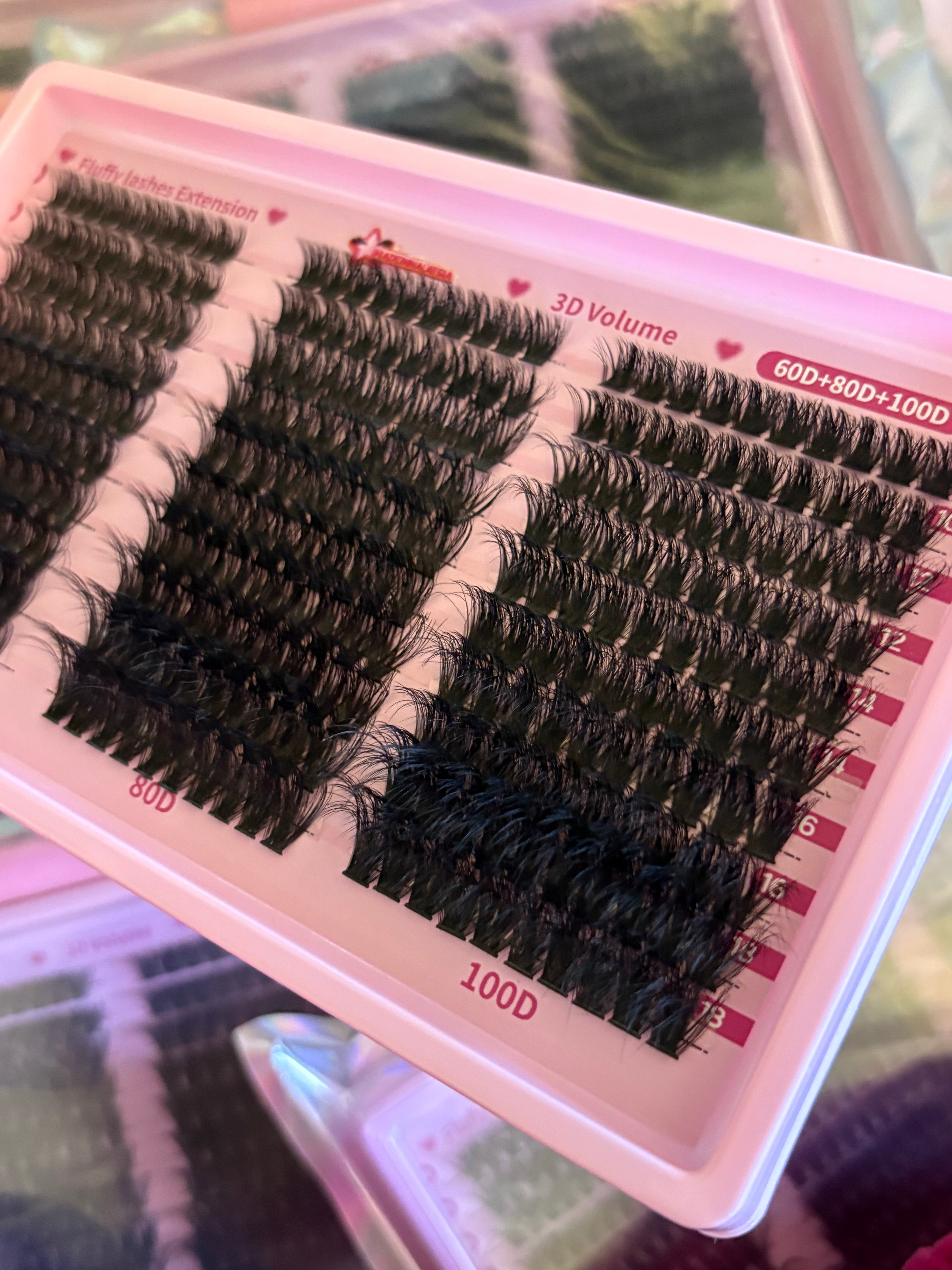 Fluffy Lash Cluster Tray