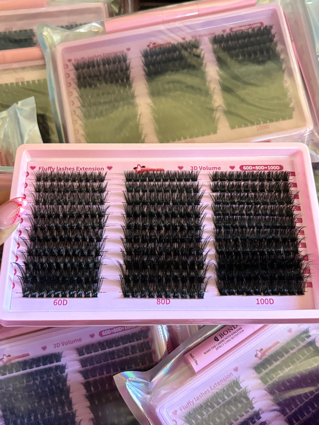 Fluffy Lash Cluster Tray
